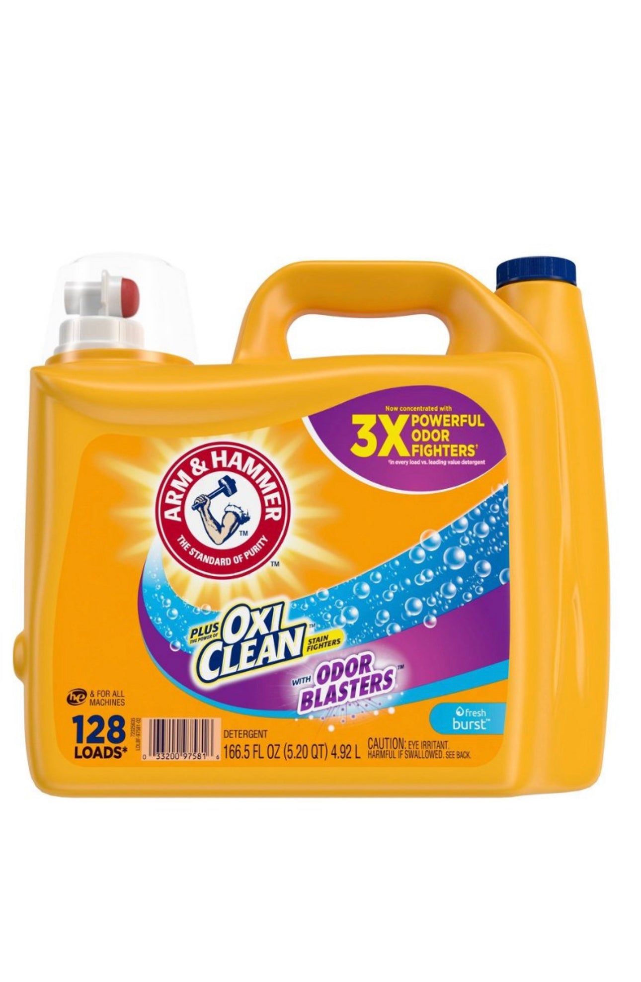 Arm Hammer Plus OxiClean Odor Blasters Liquid Laundry Detergent