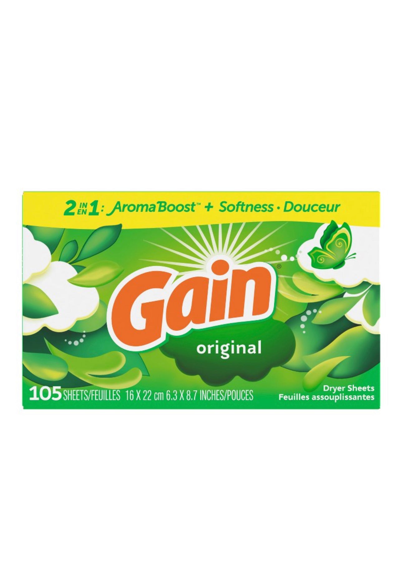 Gain Fabric Softener Dryer Sheets