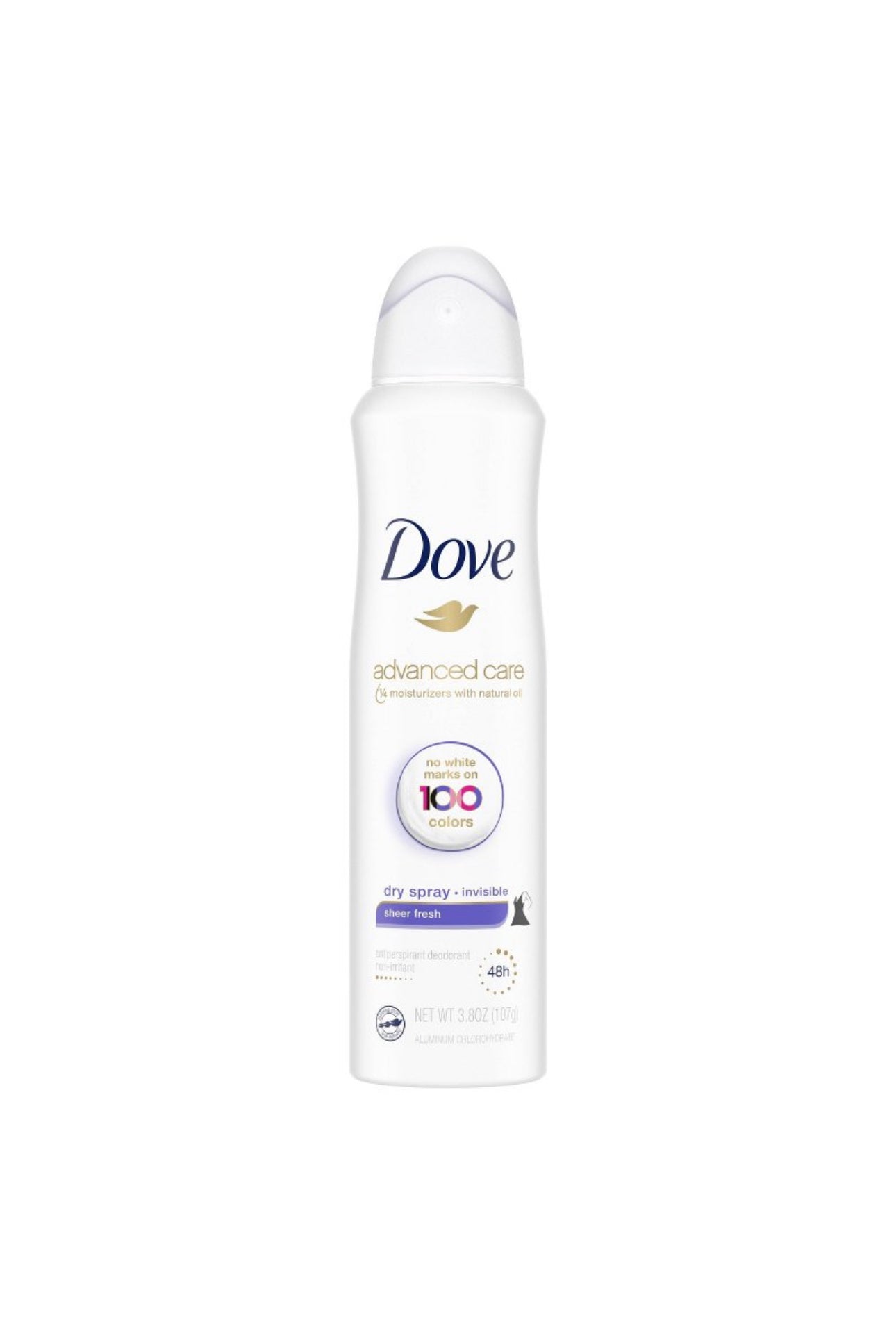 Dove Beauty 48-Hour Antiperspirant & Deodorant Dry Spray - 3.80z