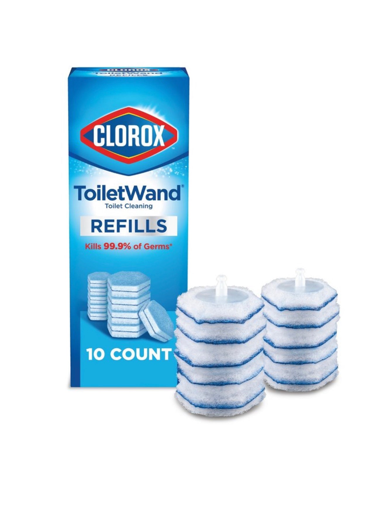 Clorox ToiletWand Disinfecting Refills Disposable Wand Heads