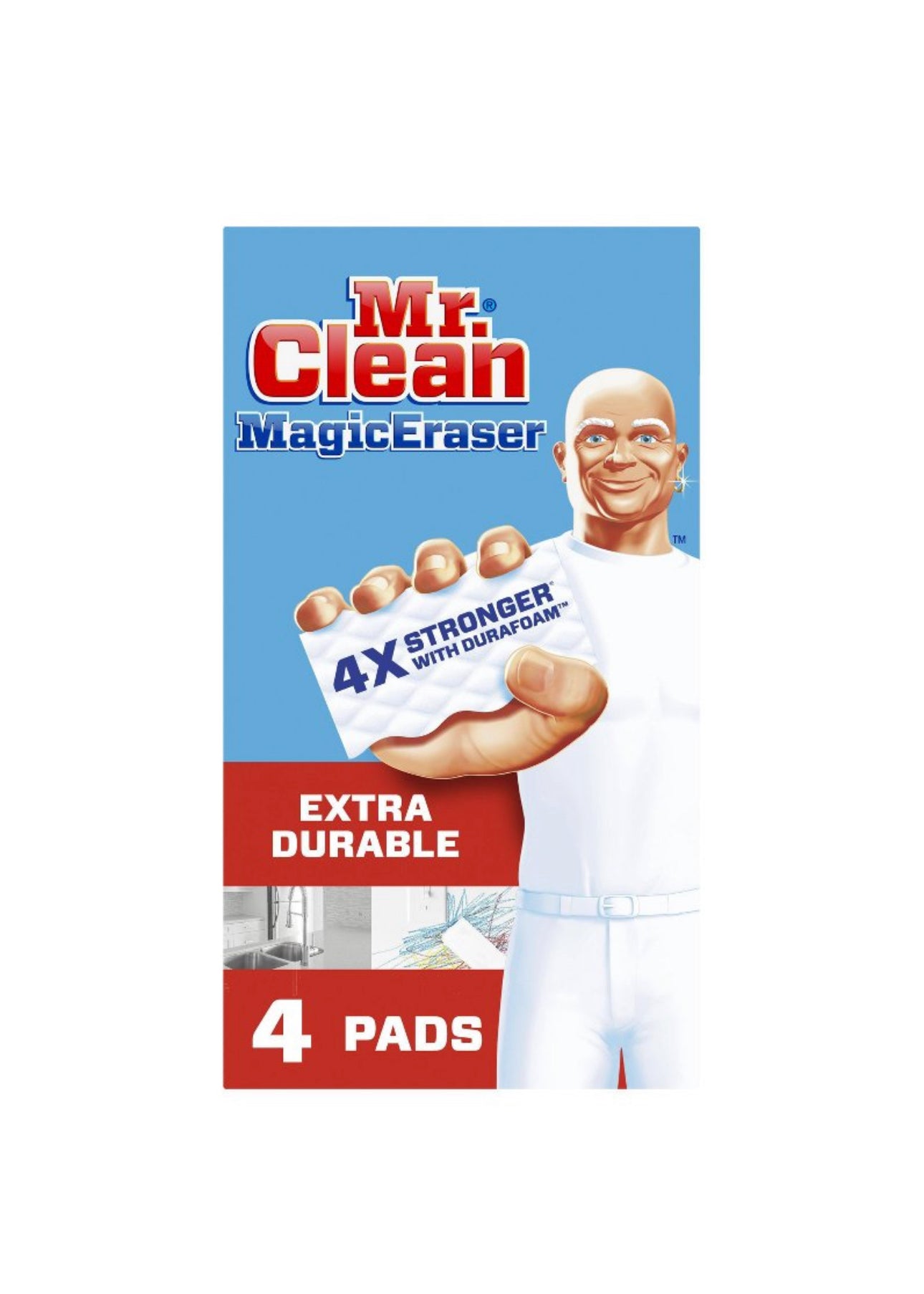 Mr. Clean Extra Durable Scrub Magic Eraser Sponges