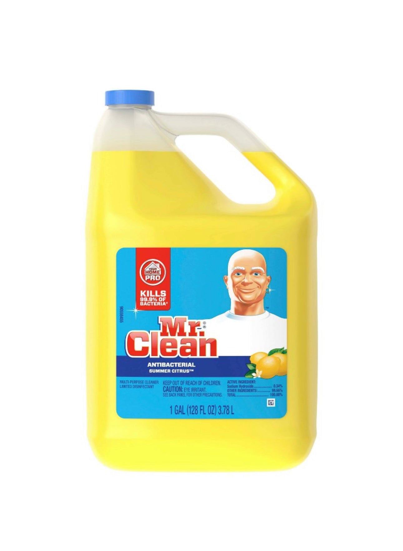 Mr. Clean Summer Citrus Scent Antibacterial
Multi Surface All Purpose Cleaner