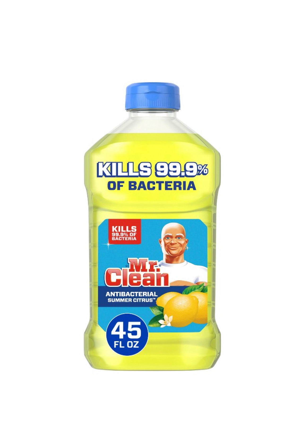 Mr. Clean Summer Citrus Scent Antibacterial
Multi Surface All Purpose Cleaner