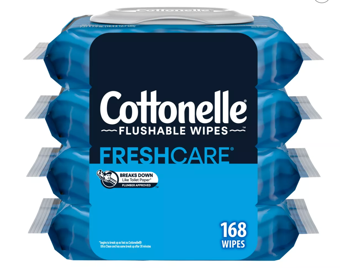 Cottonelle Flushable Wipes