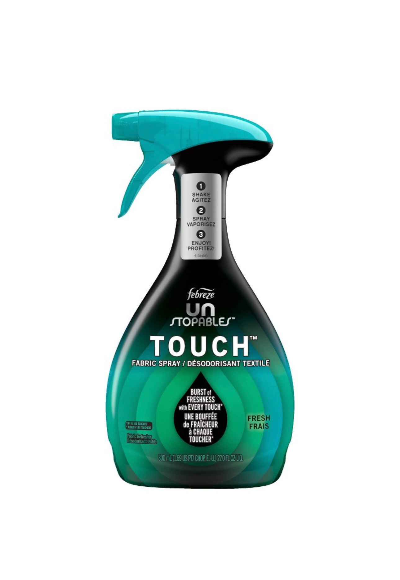 Febreze Unstopables Touch Fabric Spray and Odor Fighter - 27 fl oz