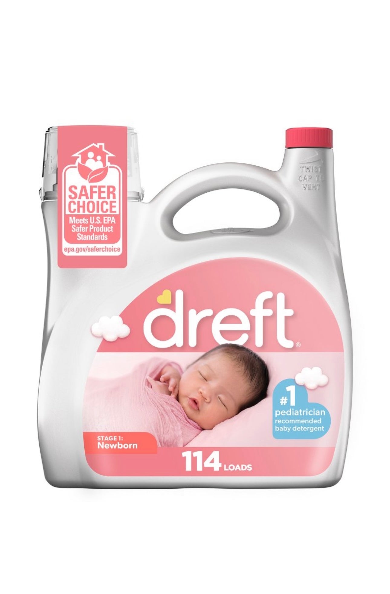 Dreft Stage 1: Newborn Liquid Laundry Detergent