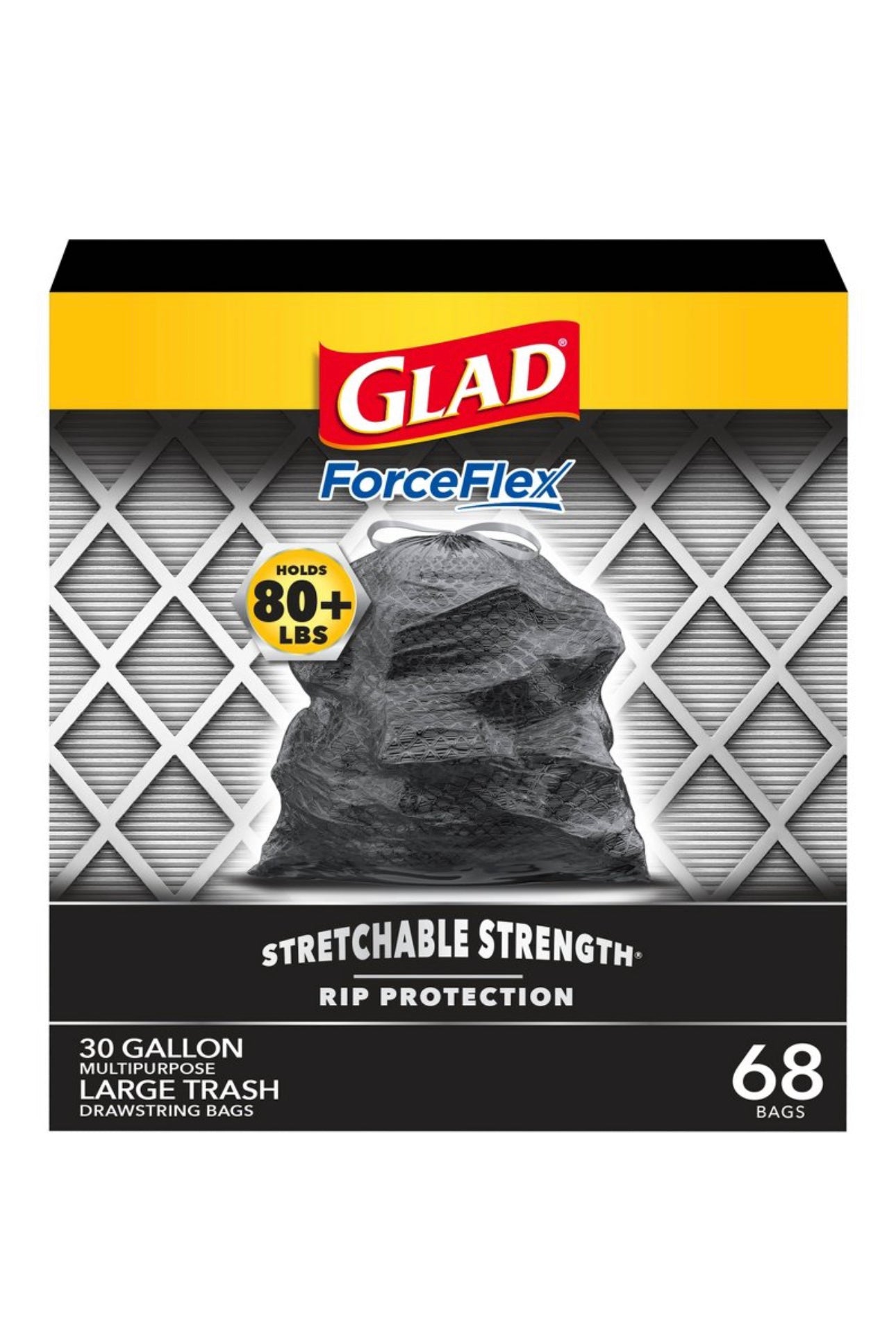 Glad ForceFlex Trash Bags (Black)