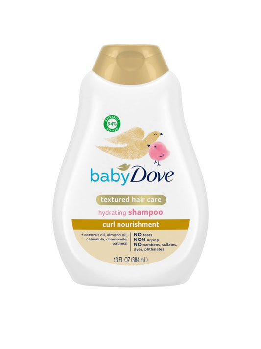 Baby Dove Curl Nourishment Textured Hair Care Hydrating Shampoo