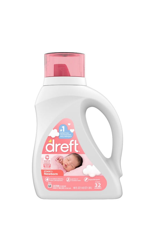 Dreft Stage 1: Newborn Liquid Laundry Detergent