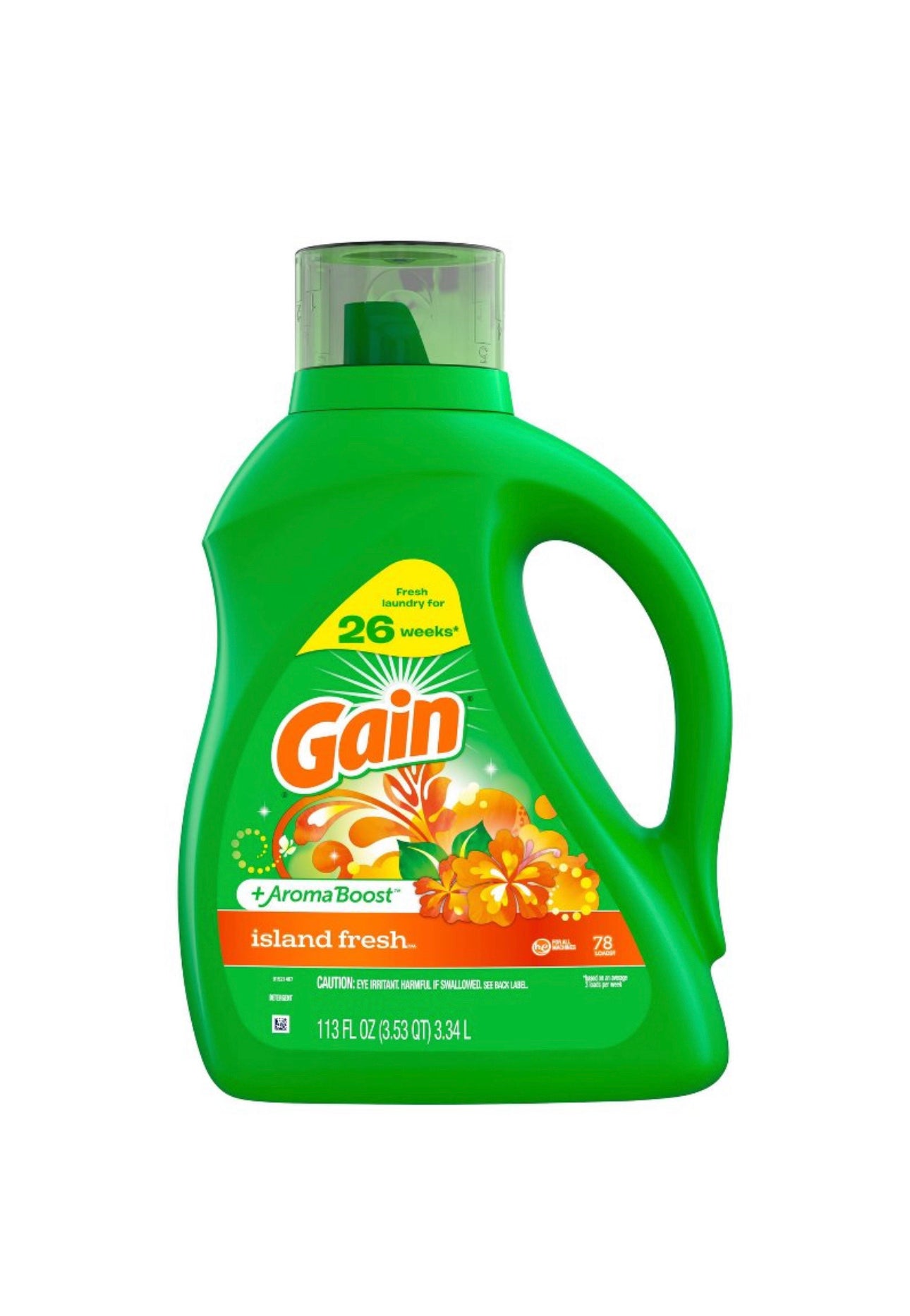 Gain + Aroma Boost Original Scent HE
Compatible Liquid Laundry Detergent