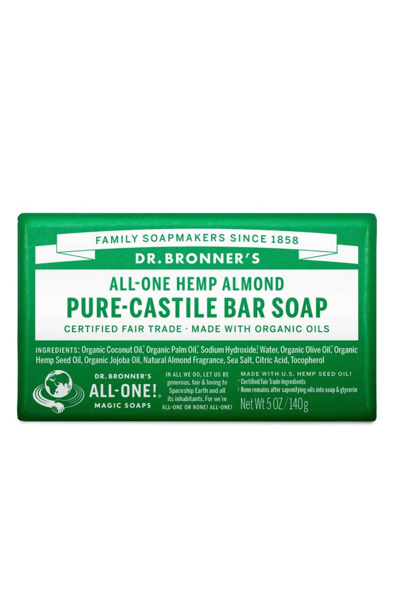 Dr. Bronner's Bar Soap - 5oz