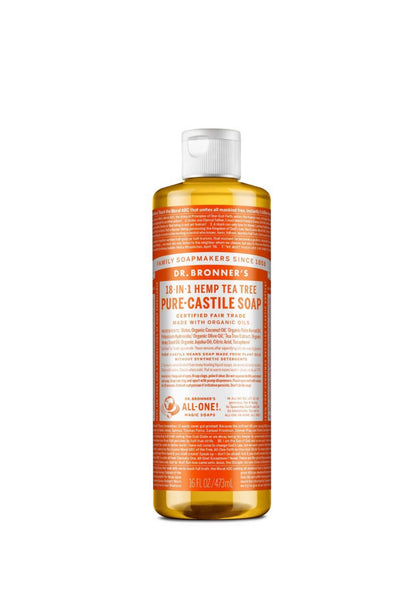 Dr. Bronner’s 18 in 1 Hemp Pure Castile Liquid Soap (32oz)