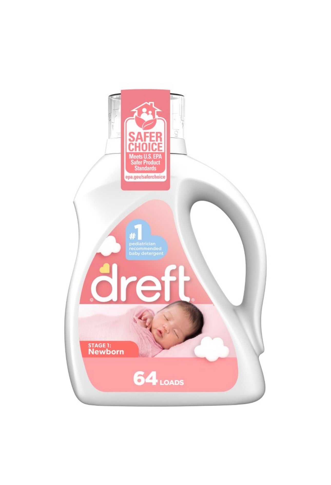 Dreft Stage 1: Newborn Liquid Laundry Detergent