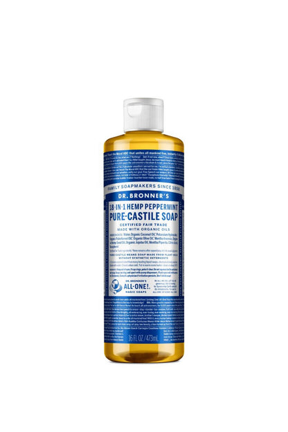 Dr. Bronner’s 18 in 1 Hemp Pure Castile Liquid Soap (32oz)