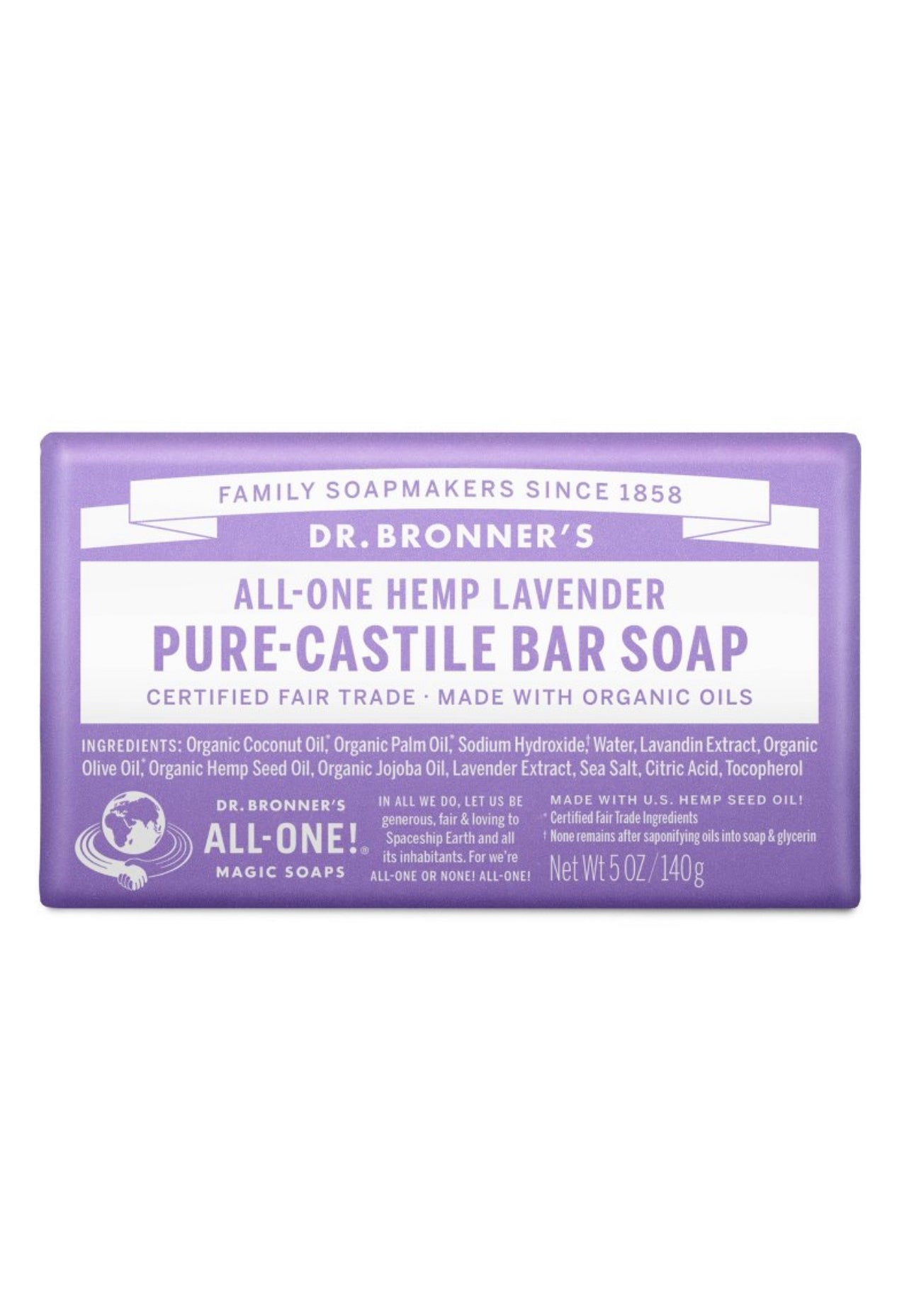 Dr. Bronner's Bar Soap - 5oz