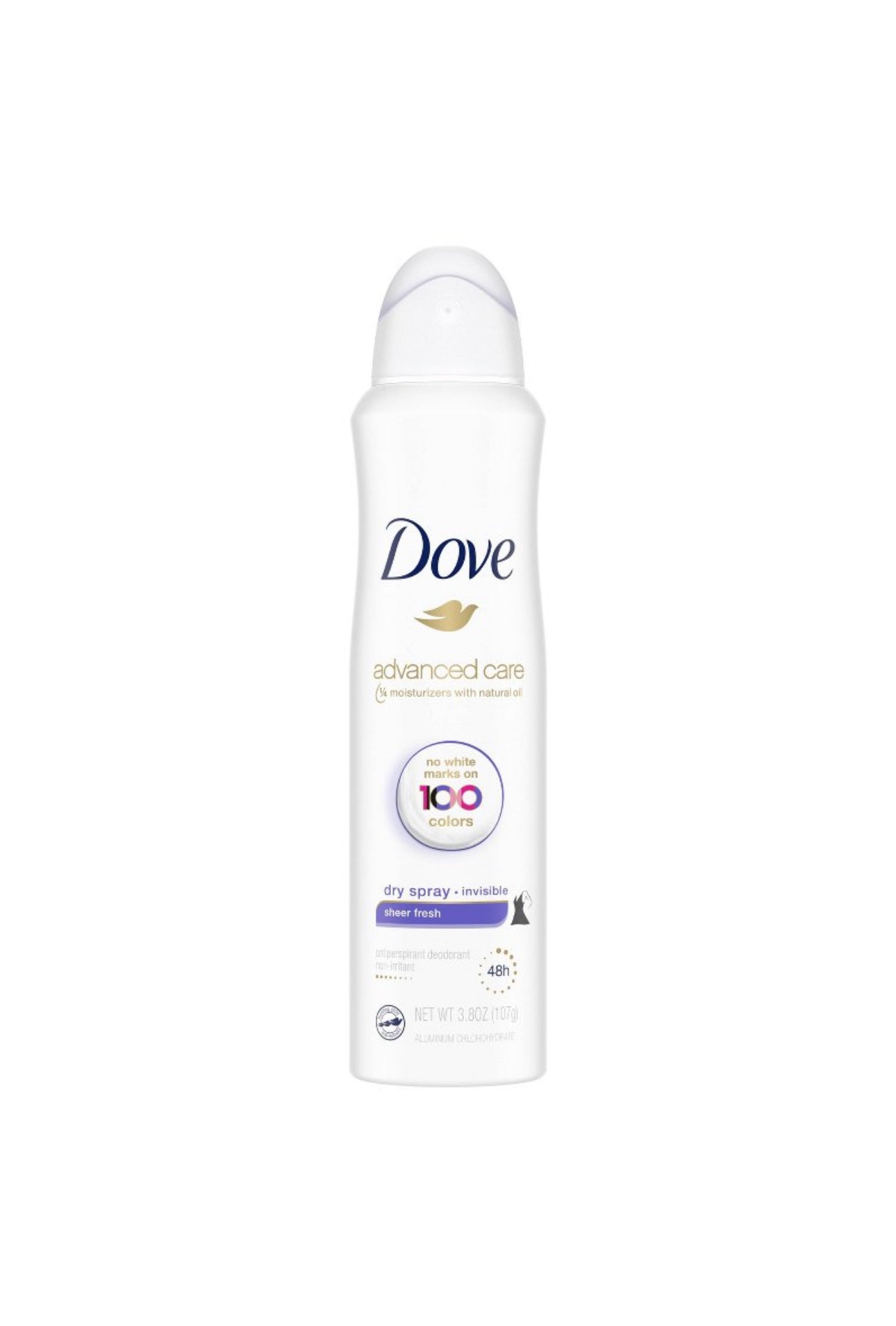 Dove Beauty 48-Hour Antiperspirant & Deodorant Dry Spray - 3.80z