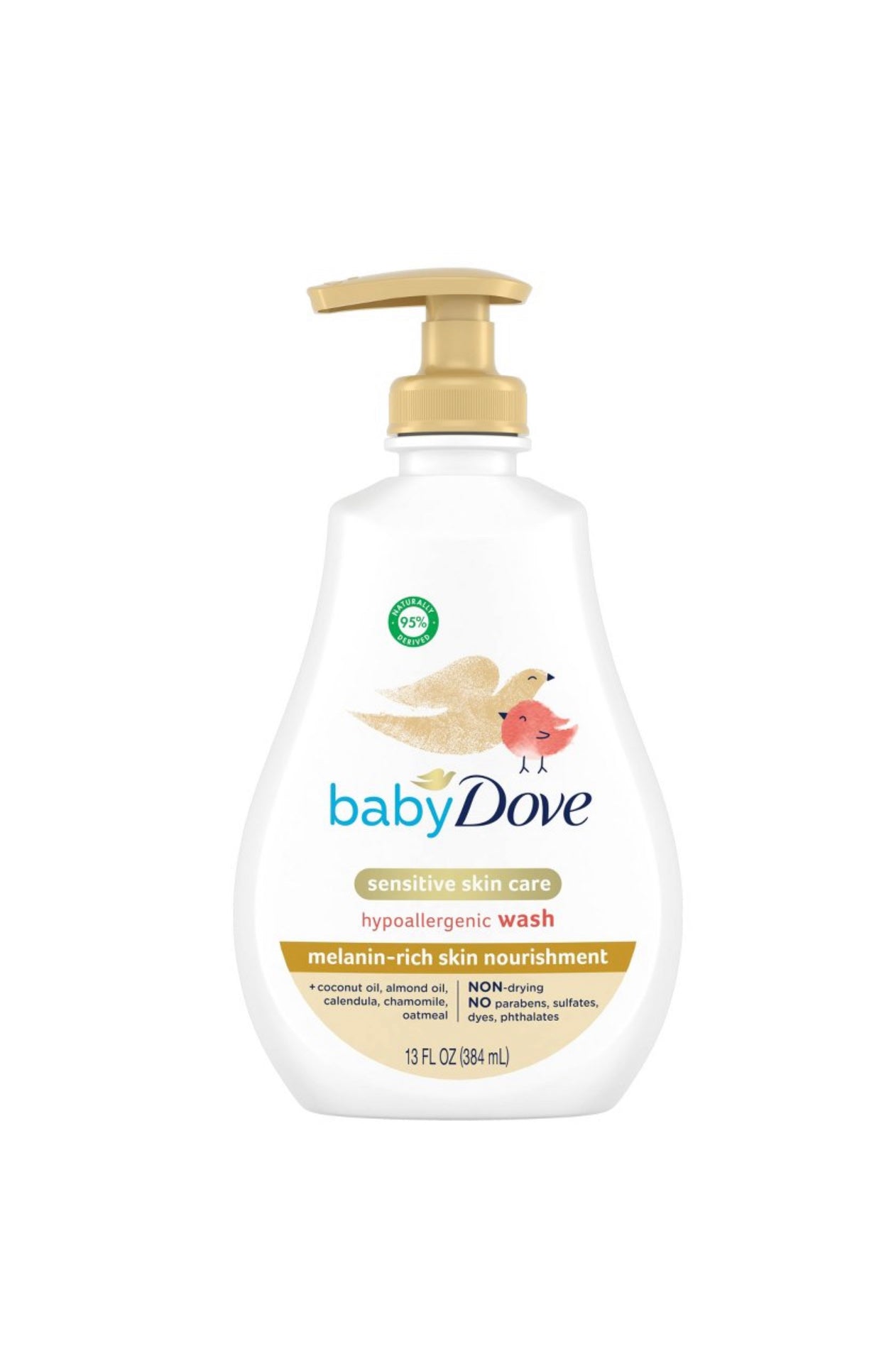 Baby Dove Melanin Rich Skin Nourishment Sensitive Skin Care Hypoallergenic Wash