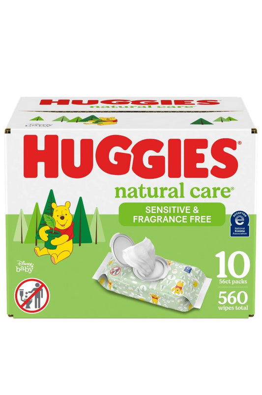 Huggies Natural Care Wipes (Sensitive and Fragrance Free)